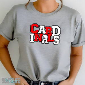Block Letter Cardinals T-Shirt (Adult)