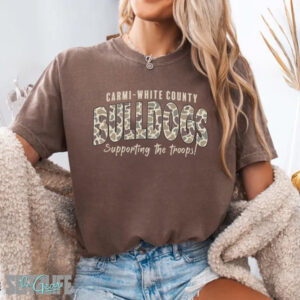 CWCHS Bulldogs Supporting the Troops T-Shirt (Adult)