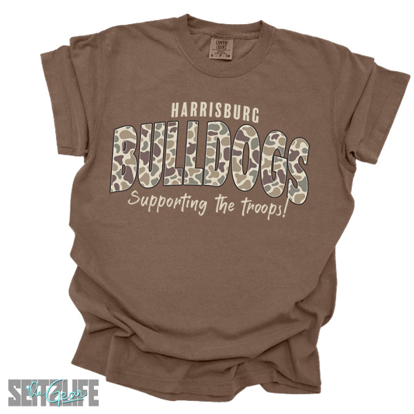 Harrisburg Bulldogs Supporting the Troops T-Shirt (Adult) - Image 3