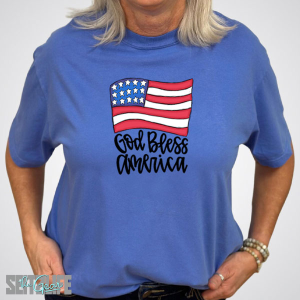 God Bless America T-Shirt (Adult)