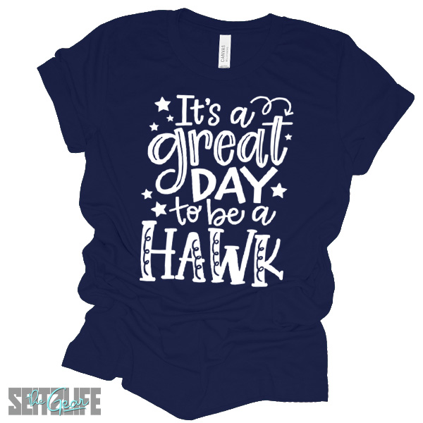 It’s a Great Day to Be a Hawk – Gallatin County T-Shirt (Adult) - Image 3