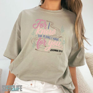 For I Know the Plans I Have For You T-Shirt (Adult)