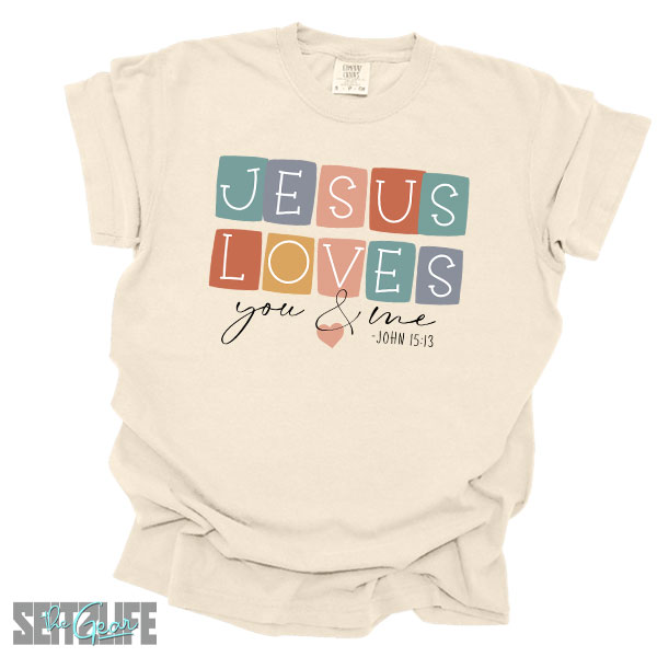 Jesus Love You & Me T-Shirt (Adult) - Image 3
