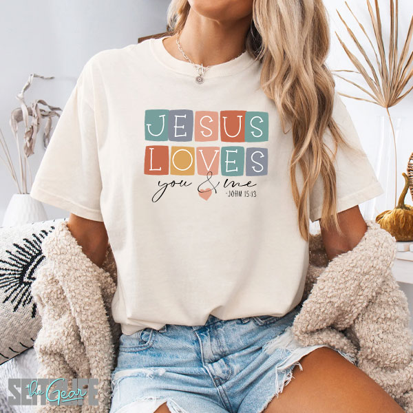 Jesus Love You & Me T-Shirt (Adult)